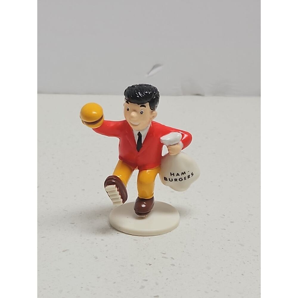 Rare Sonic Drive In Hamburger Guys 1992 Figure Used